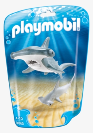 Hammerhead Shark With Baby - Playmobil Requin Marteau Et Son Petit