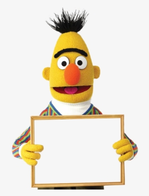 Bert-4 - Sesame Street Head Png