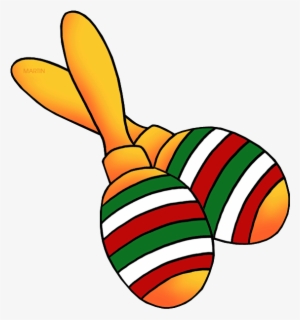 Stock Mexico Clip Art By Phillip Martin - Maracas Clipart