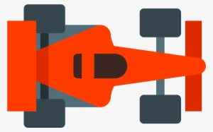 45 Top View Of Car Clipart Images - Racecar Icon
