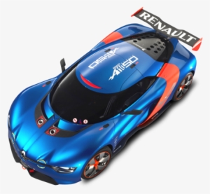 Renault Alpine Top View Car Png Image - Alpine A110-50
