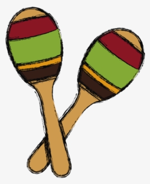 Colored Maraca Toy Icon Royalty Free Cliparts, Vectors, - Maraca