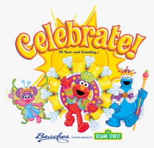 Celebrate 10 Years Beaches Resorts And Sesame Street - Sesame Street