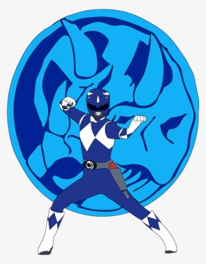 Mighty Morphin Power Rangers Blue Ranger Remake By - Blue Power Ranger Png