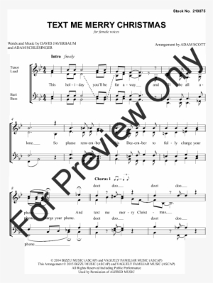 Text Me Merry Christmas Thumbnail Text Me Merry Christmas - El Choclo Eduardo Rojas