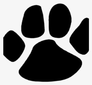 Cougar Paw Print Clip Art Clipart - Purple Paw Print - 600x578 PNG ...