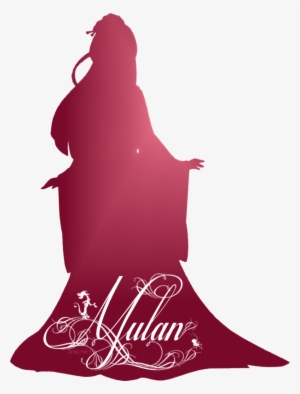 Disney Princess Photo - Disney Princess Silhouette Mulan