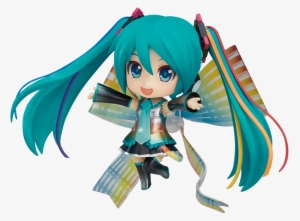 The Colorful 10th Anniversary Illustration By Kei Has - Nendoroid Hatsune Miku 10th Anniversary Ver.