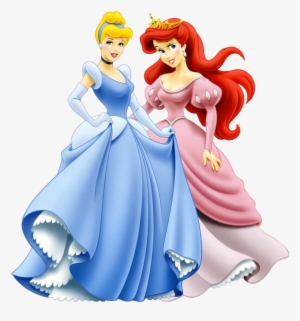 Ariel Princess Png Image Library Download - Disney Princess Ariel And Cinderella