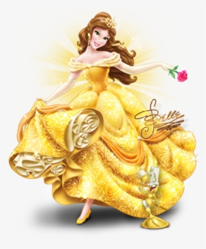 Princes Palace Pets Cartoon Clipart - Belle Beauty And The Beast Birthday Tutu Outfit