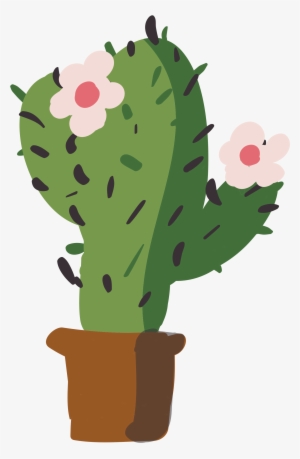 Barbary Fig Cactaceae Drawing Nopal Watercolor Painting - Cactus Y Nopales Dibujos