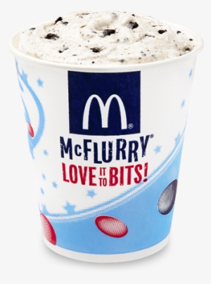Mcdonalds Mcflurry With Oreo Cookies 12 Fl Oz Cup - Mcdonalds M&m Mcflurry