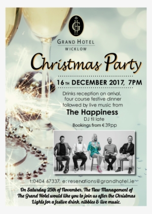 The Grand Hotel Are Hosting They're 2017 Christmas - Barbie