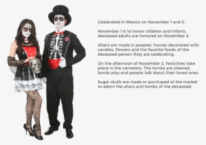 Day Of The Dead Facts - They Wear During Day Of The Dead