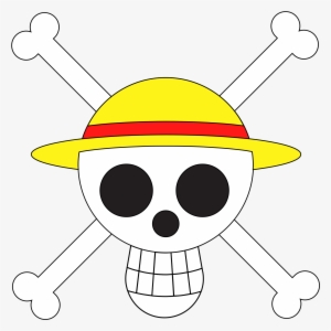 Open - Strawhat Jolly Roger Png