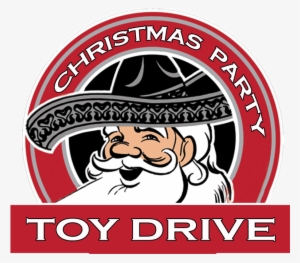 A Children's Christmas Party - Deep Red Stamps Santa Portrait Stamp