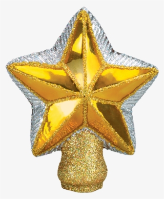 Small Star Tree Top - Small Star Glass Tree Topper By Old World Christmas