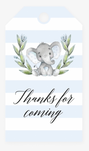Favor Tag Printable For Boy Baby Shower By Littlesizzle - Template Girl Baby Shower Invitations Elephants