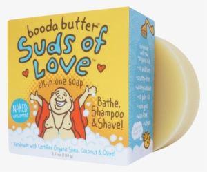 Suds Of Love ❤ All In One Soap From Booda Organics - Booda Organics Suds Of Love Bar Soap