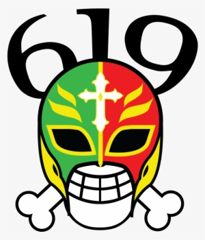 One Piece Flags Legends - Rey Mysterio Mask Logo