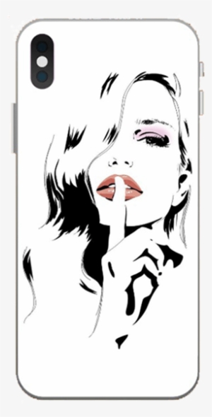 Shhh Girl Mobile Cover - Cute 2 - Tote Bags