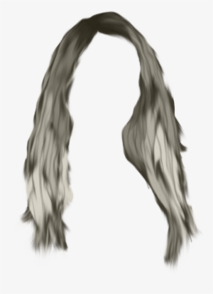 Long Hair Png - Grey Hair Png