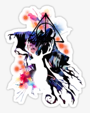 Harry Potter Watercolour By Charlifaure - Harry Potter Tattoo Watercolor