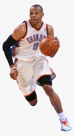 Basketball Player Png Jpg Library Download - Russell Westbrook No Background