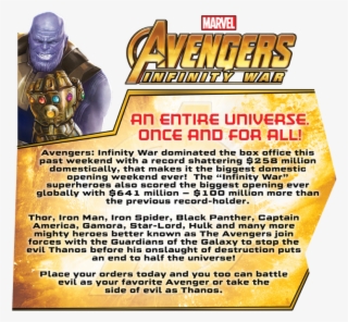 Infinity War - Lego Marvel Super Heroes