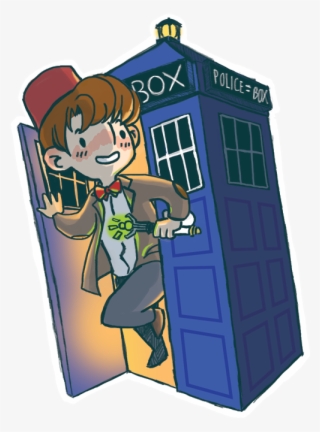 Transparent Tardis For Your Dashes This Time U////v/// - Tardis Clipart