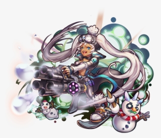 Snow Gatling Morria - Cartoon