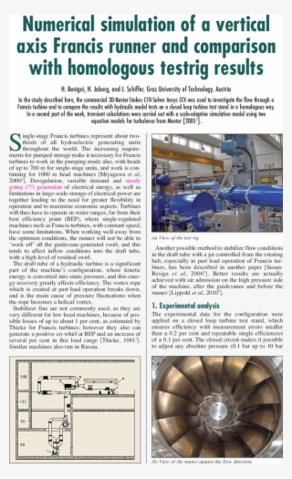 Model Measurements From The Test Rig At The Institute,