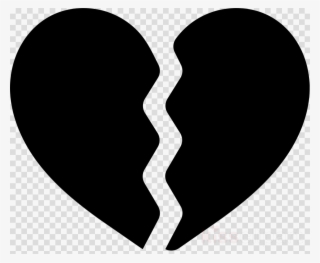 Corazon Dividido En Dos Clipart Computer Icons Clip - Clear Background Heart Icon Transparent