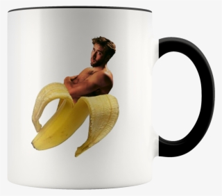 Nicolas Cage Banana Peel Mug 11oz Face Off Nicolas - Mug