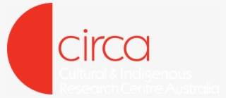 Circa Tagline Transparent White Colour - Cultural & Indigenous Research Centre Australia