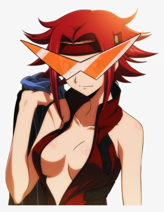 Kamina Black Hair Human Hair Color Anime Fictional