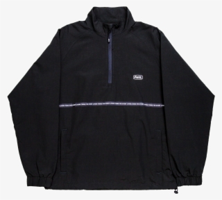 Black Lurk Half Zip Jacket - St Laurent Jackets