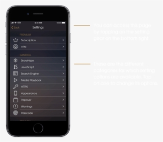 How To Use Snowhaze - Iphone