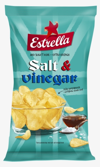 Salt & Vinegar Chips Från Estrella - Estrella Salt & Vinägerchip