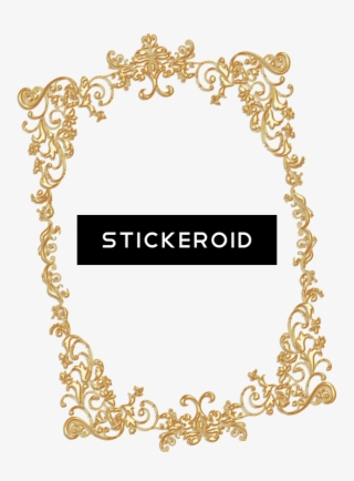 Gold Frame - Polyvore