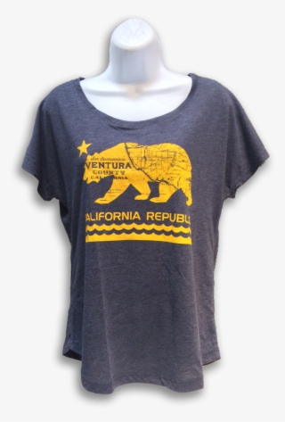 Cal Bear Dolman T Shirt - Cali Press