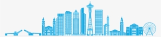 Seattle Skyline Png Graphic