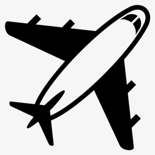 File Emojione Wikimedia Commons Png Air Plane Emoji - Travel Black And White Emoji
