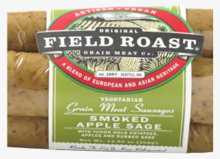 Smoked Apple Sage Sausage - Field Roast Grain Meat Sausages, Vegetarian, Smoked