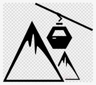 Download Funicular Logo Clipart Funicular Rail Transport - Vector Nature Icon