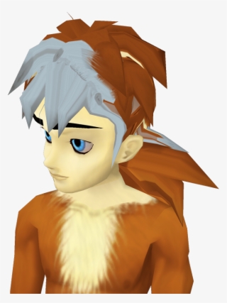 Broly Anyskin Hair 1-1 - Cartoon