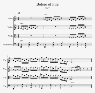 Bolero Fire Ocarina Time For Pages - Bolero Of Fire Partitura