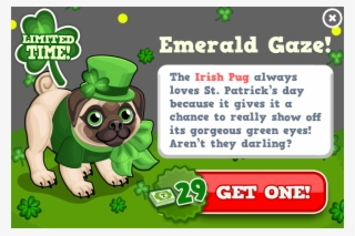 Irish Pug Modal - Really Cool Grandma Looks Like! Orn