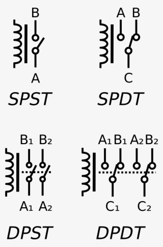 Relay Symbol Wiring Diagram - Spdt Relay Schematic Symbol