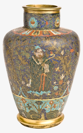 Vase Ming Dynasty, Early 16th Century - Cloisonné